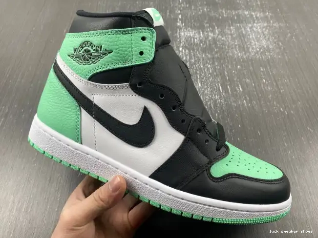 Reps LUCY High Jordan OG Green 1 Glow Air DZ5485-130 0420